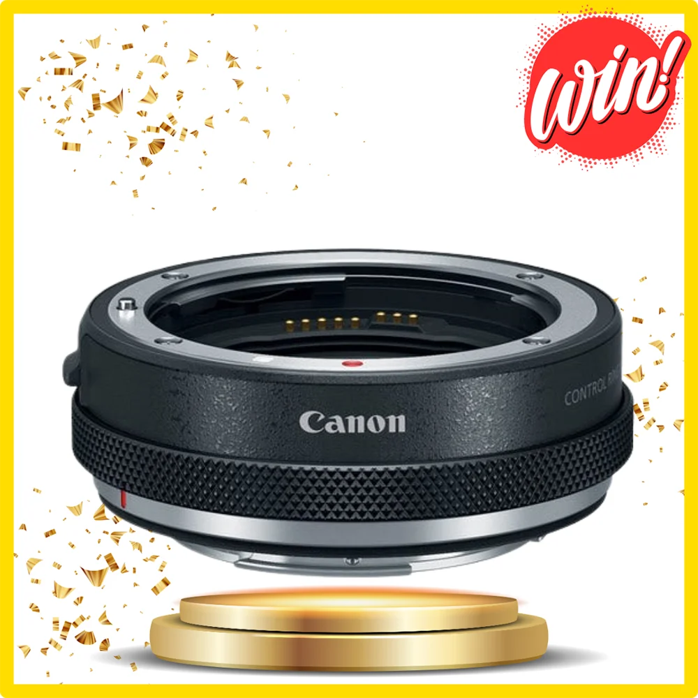 Win a Canon Control Ring Lens Mount Adapter EF-EOS R.