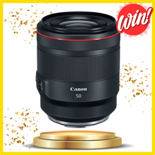 Win a Canon RF 50mm f/1.2L USM Lens.