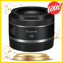 Win a Canon RF 50mm f/1.8 STM Lens.