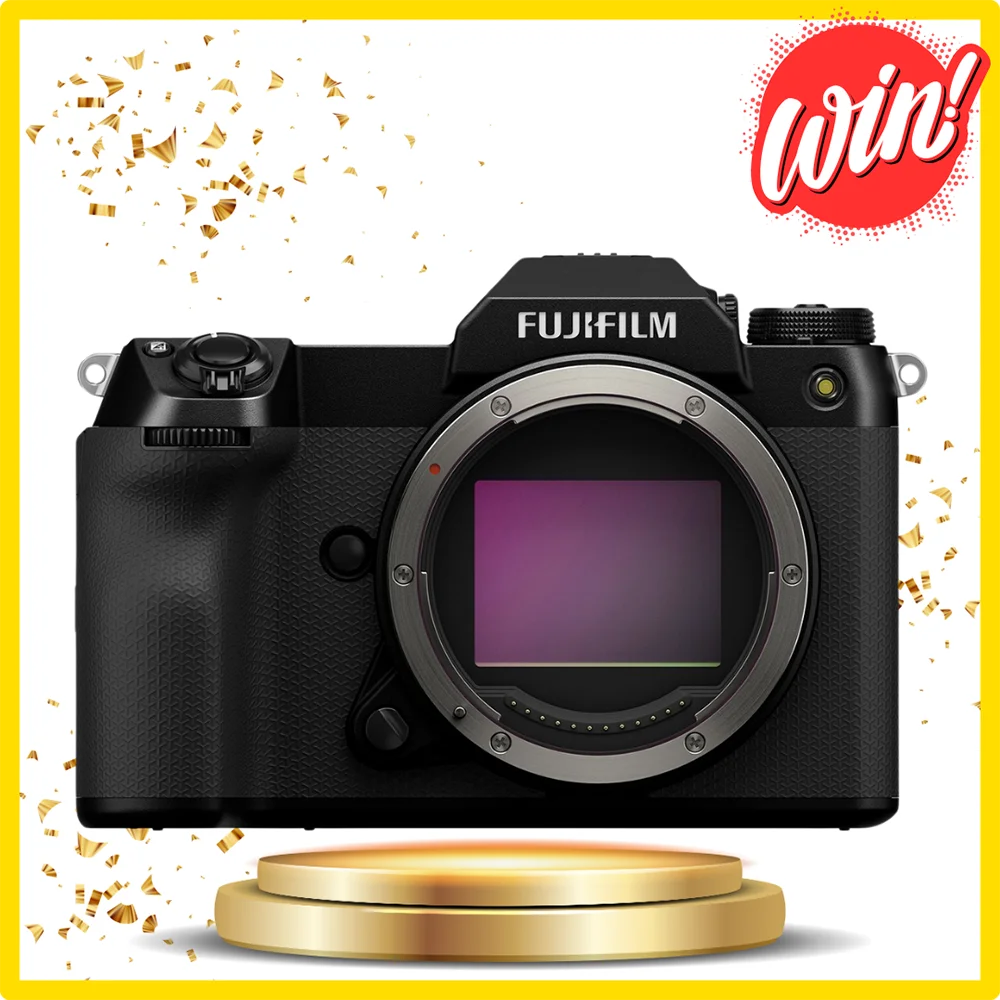 Win a Fujifilm GFX100S II.