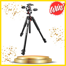 Win a Manfrotto 055 Kit Tripod.