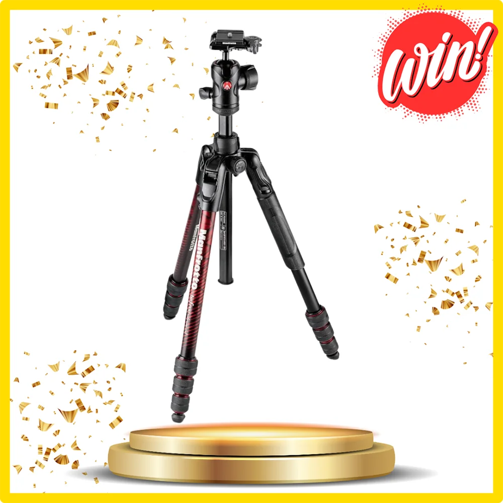 Win a Manfrotto Befree Advanced Travel Tripod.