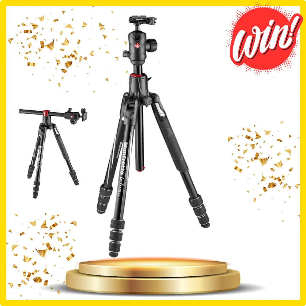 Win a Manfrotto Befree GT XPRO Tripod.