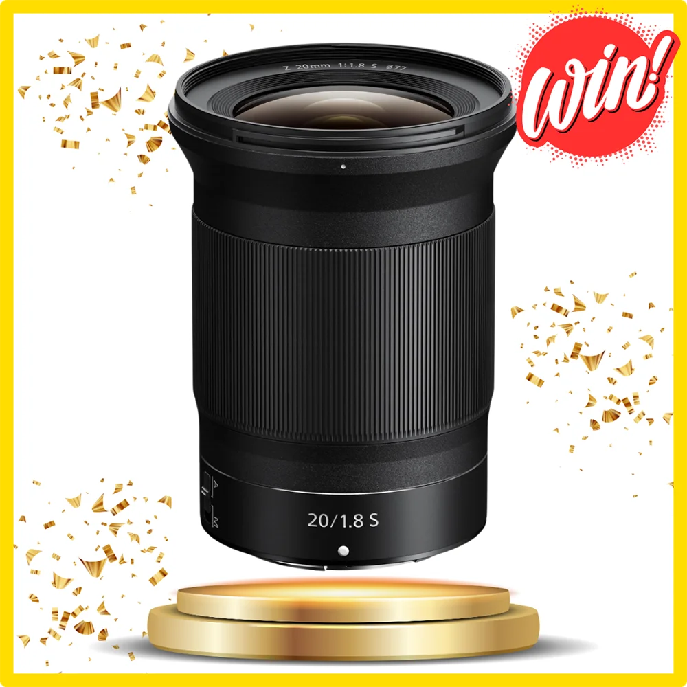 Win a NIKKOR Z 20mm f/1.8 S Lens.