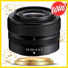 Win a NIKKOR Z 24-50mm f/4-6.3 Lens.