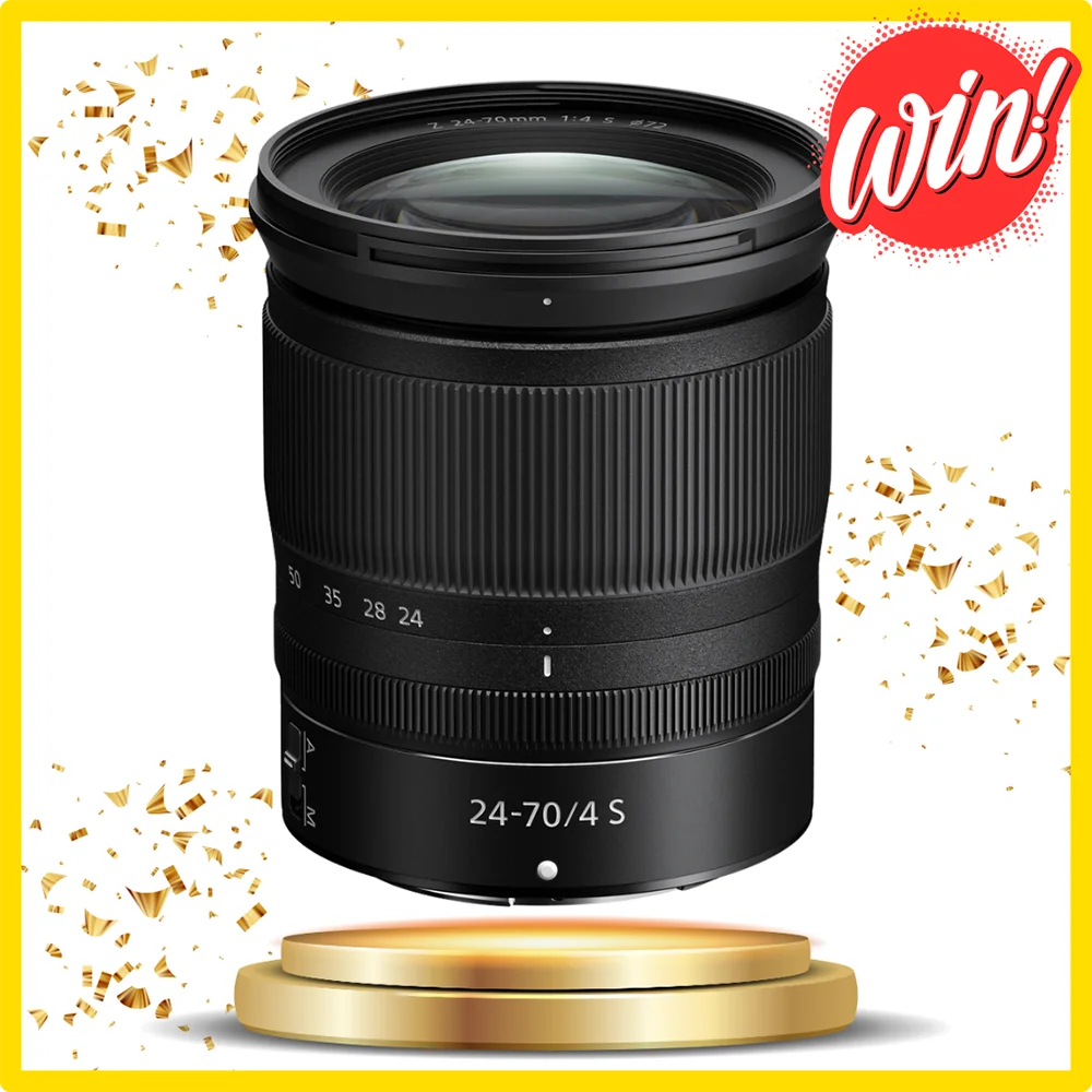 Win a NIKKOR Z 24-70mm F/4 S Lens.