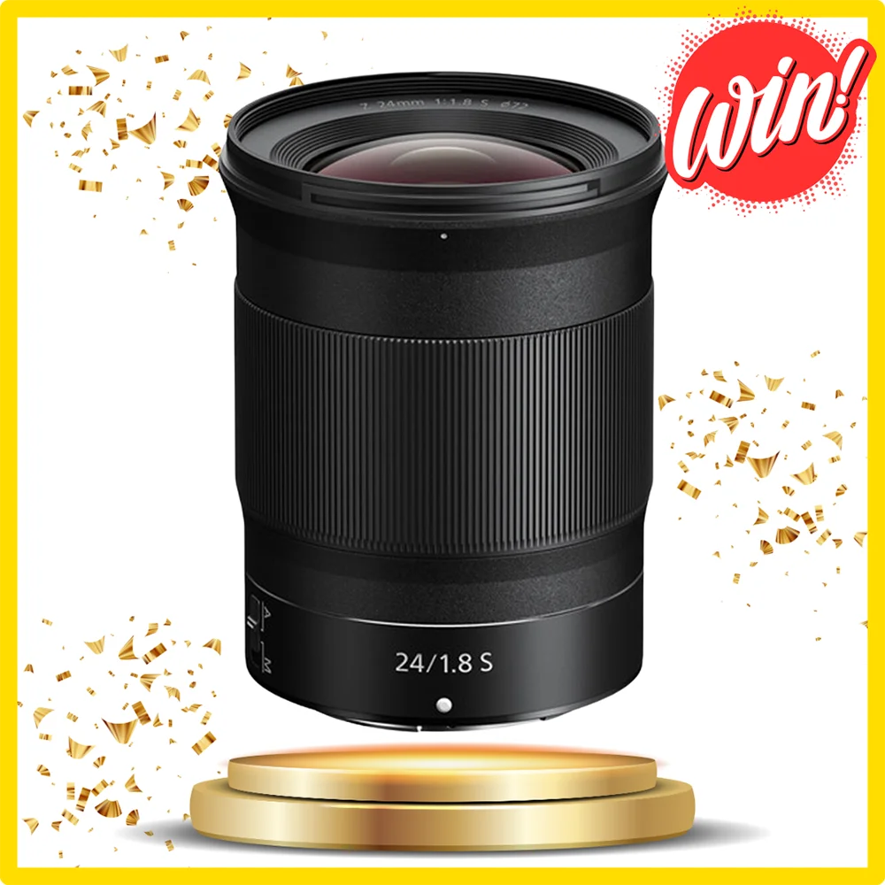 Win a NIKKOR Z 24mm f/1.8 S Lens.