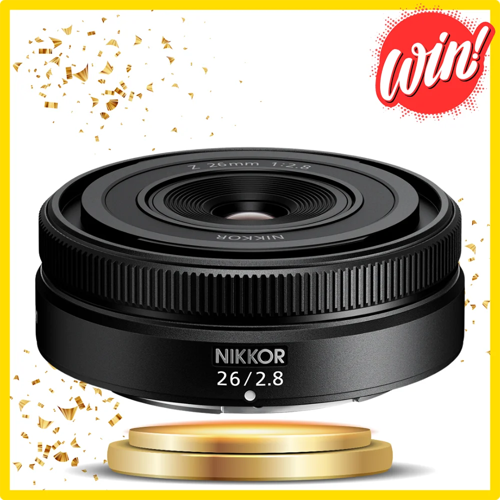 Win a NIKKOR Z 26mm f/2.8 Lens.