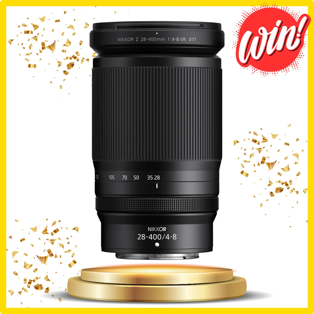 Win a NIKKOR Z 28-400mm f/4-8 VR Lens.