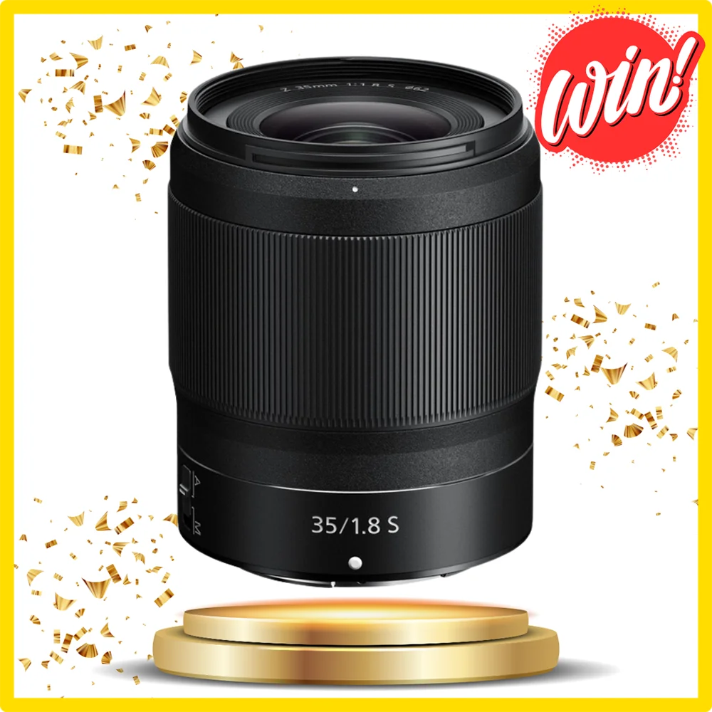 Win a NIKKOR Z 35mm f/1.8 S Lens.