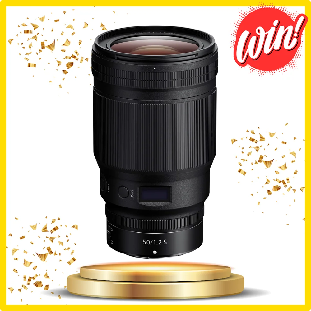 Win a NIKKOR Z 50mm f/1.2 S Lens.