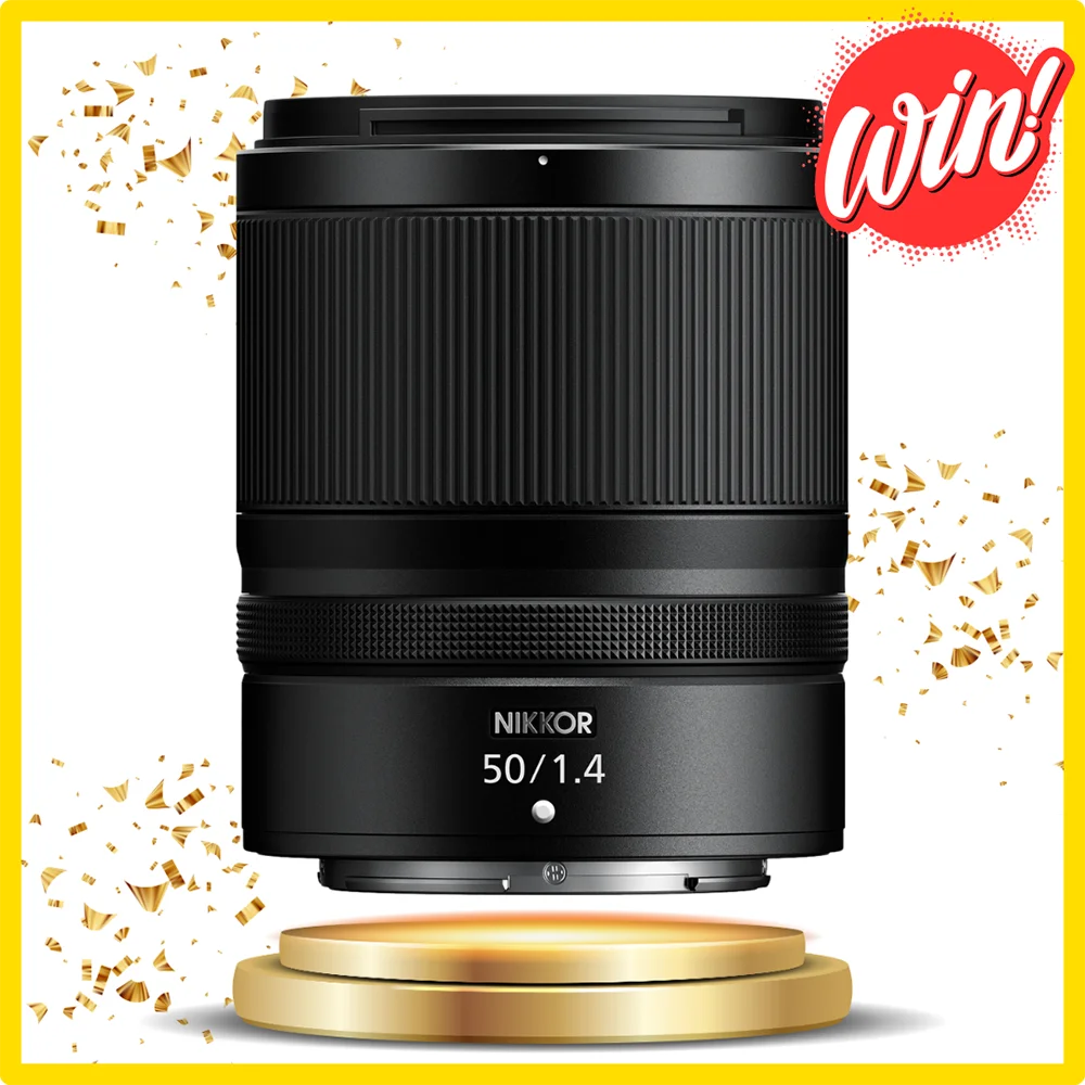 Win a NIKKOR Z 50mm f/1.4 Lens.