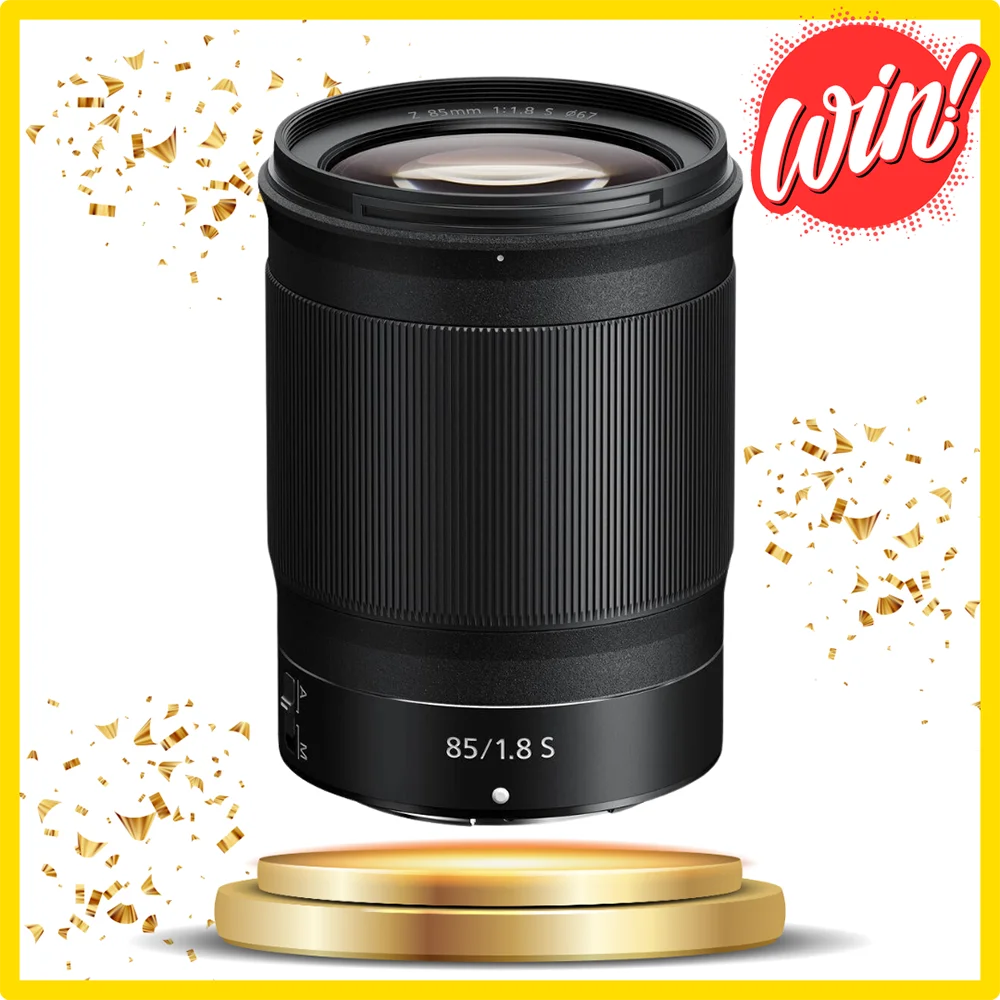 Win a NIKKOR Z 85mm f/1.8 S Lens.