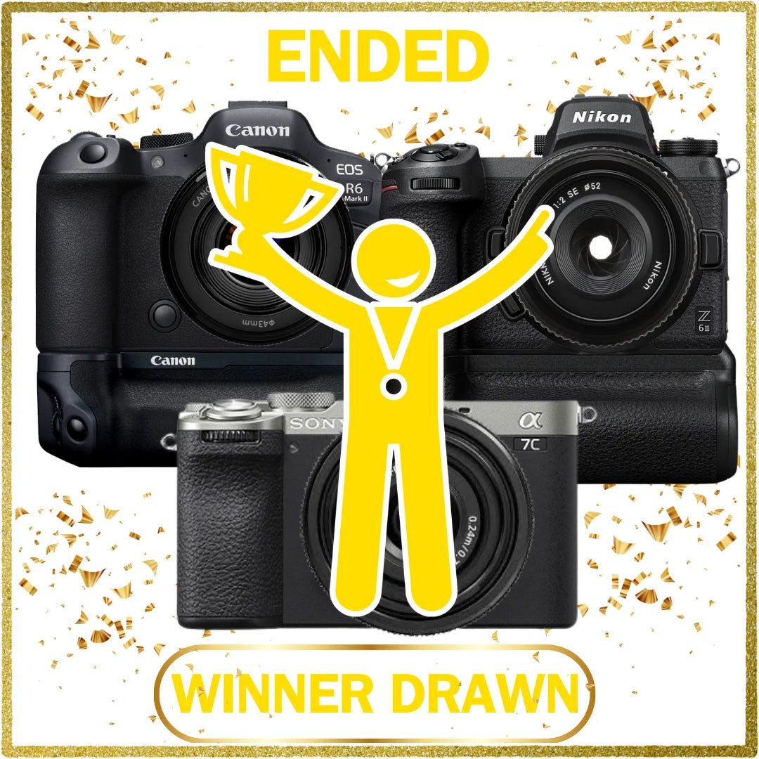 Winner drawn! Shaun from Queensland Australia won a Canon EOS R6 Mark II Camera Kit from us.