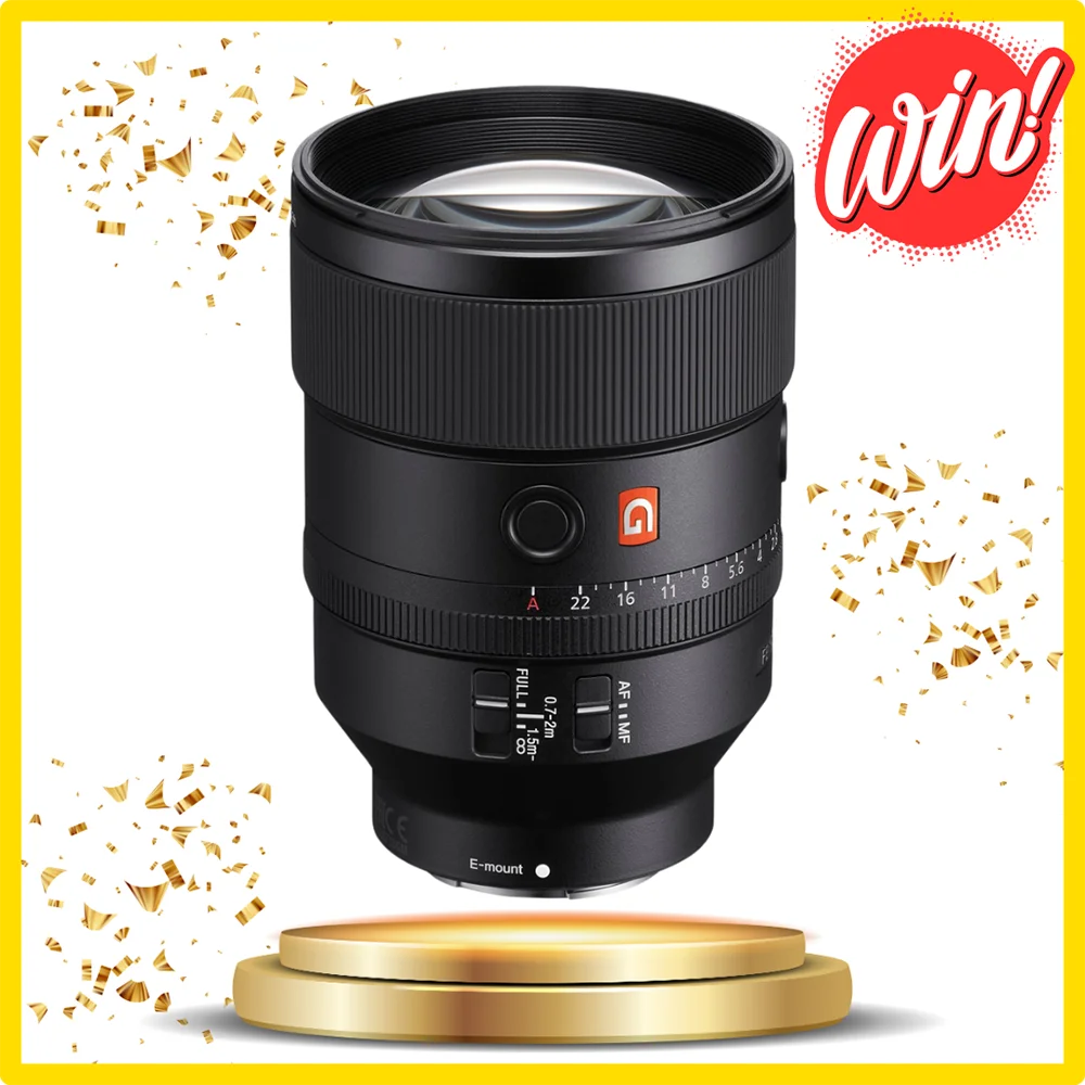 Win a Sony FE 135mm F1.8 G Master Lens.