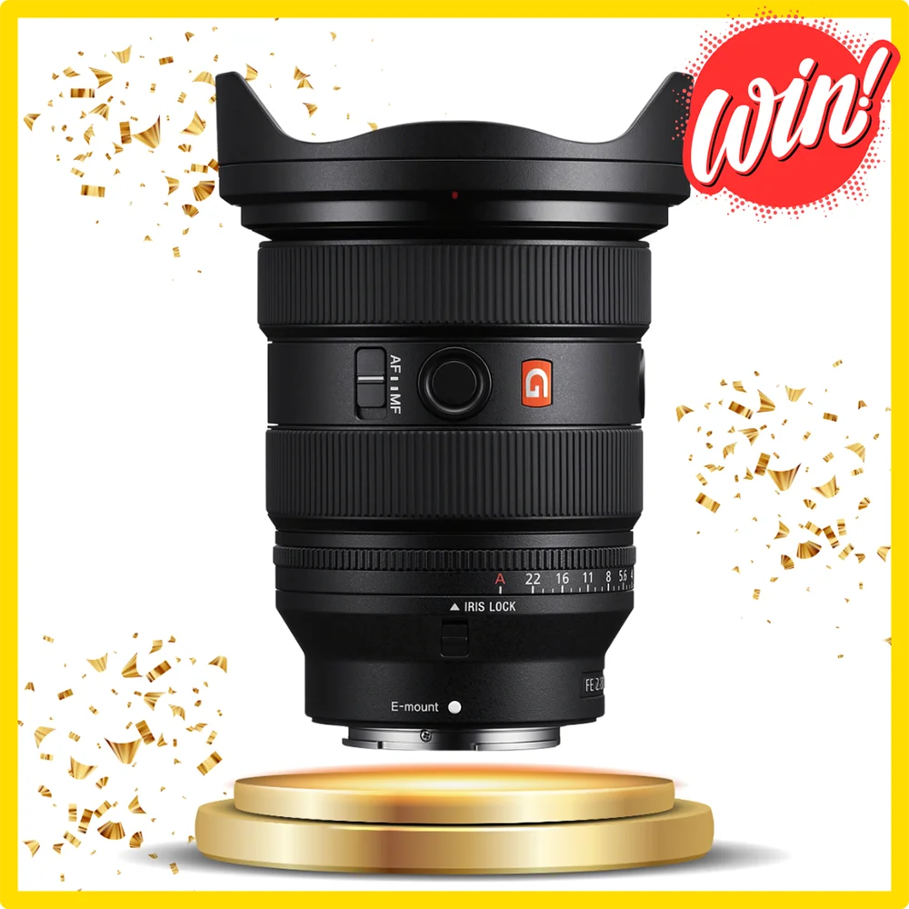 Win a Sony FE 16-35mm F2.8 G Master II Lens.