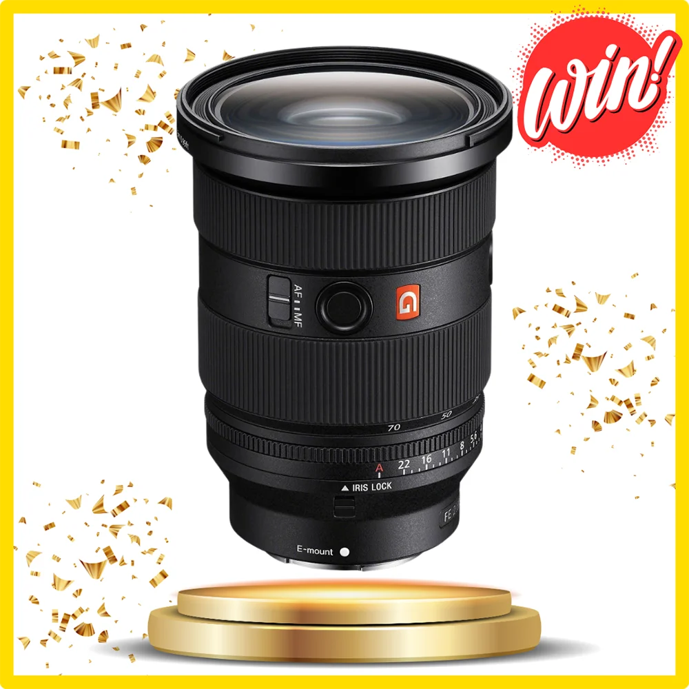 Win a Sony FE 24-70mm F2.8 G Master II Lens.