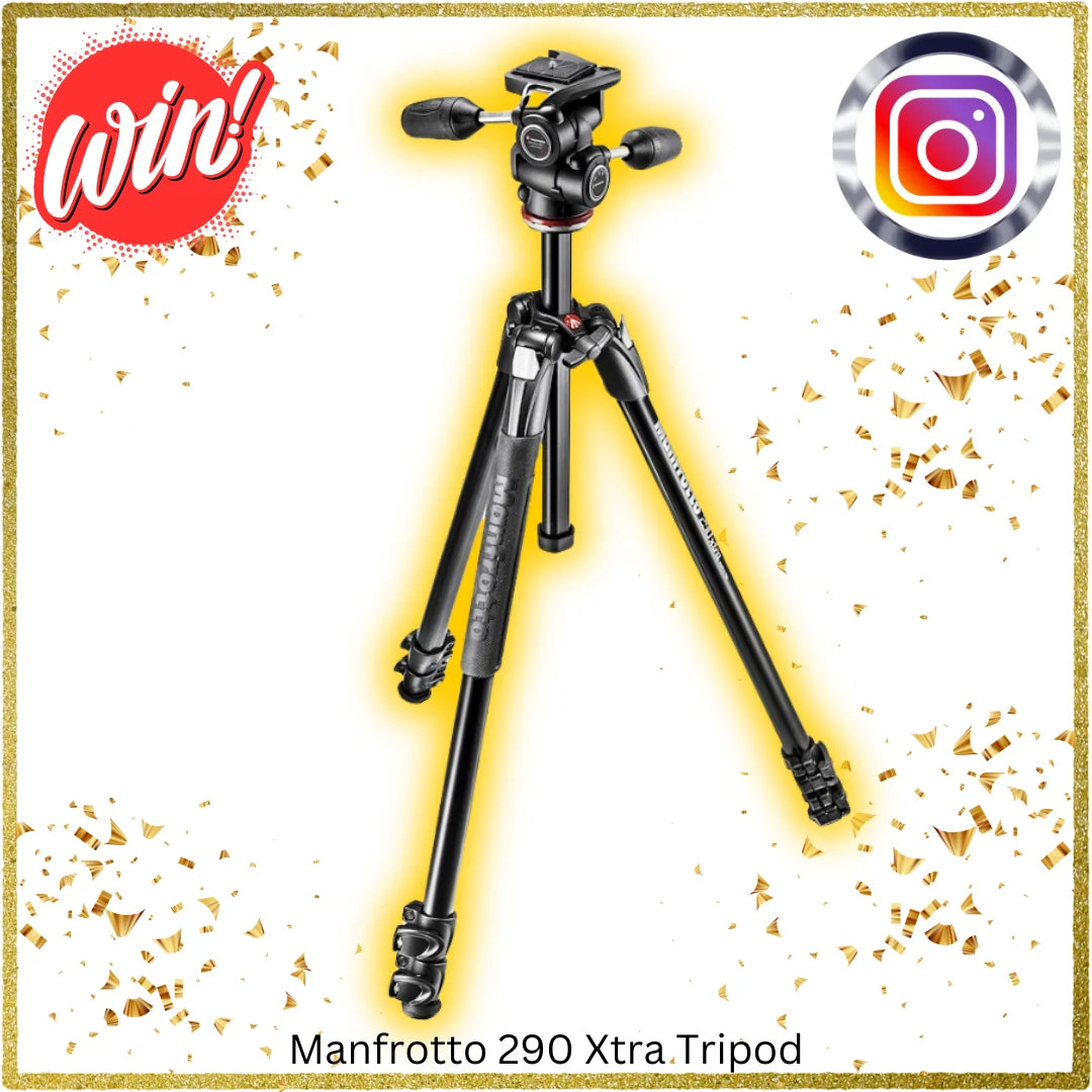 Win a Manfrotto Tripod in our Instagram Photography Competition.